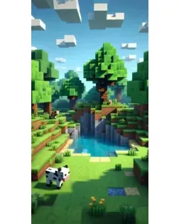 Чохол для Google з картинкою «Minecraft літній день»