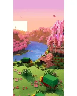 Чохол для Google з картинкою «Рожеве дерево Minecraft»