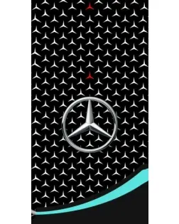 Чехол для Google с картинкой «Mercedes — бирюзовый акцент»