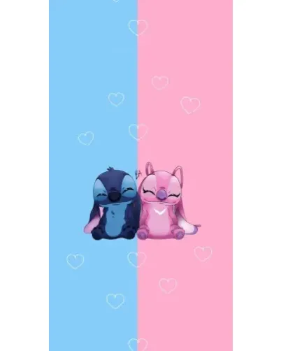 Чохол для Google з картинкою «Stitch та Angel Love»