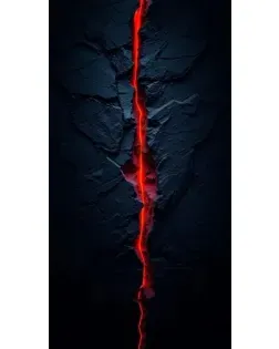 Чехол для Google с картинкой «Kрасная лавовая трещина»