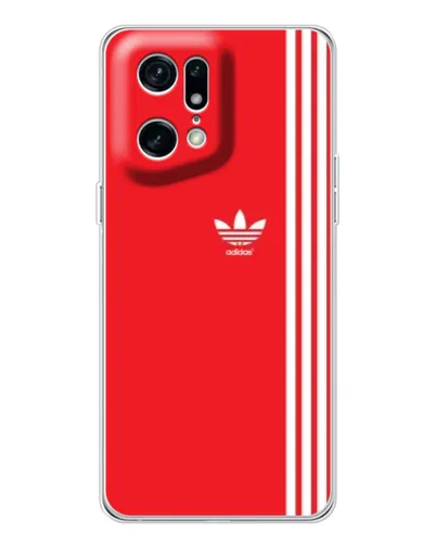 Чехол для HMD Fuse с картинкой «Красный минимализм Adidas» Чехол для HMD Fuse с картинкой «Красный минимализм Adidas»