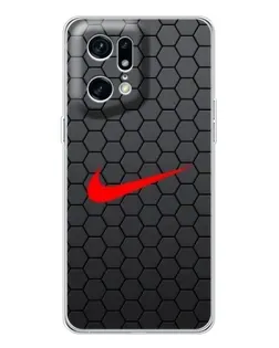Чохол для HMD Fuse з картинкою «Nike — карбонова сітка»