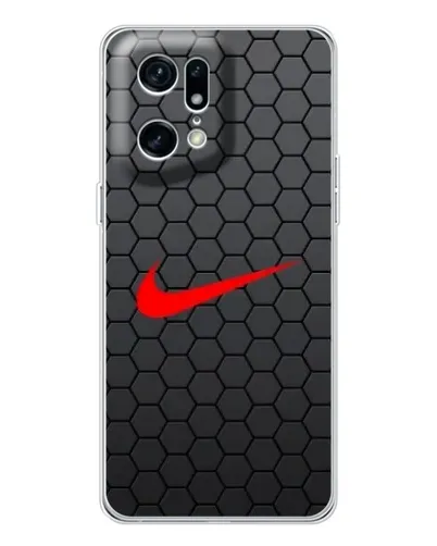 Чехол для HMD Fuse с картинкой «Nike — карбоновая сетка»