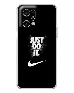Чехол для HMD Fuse с картинкой «Текстовый принт Nike»