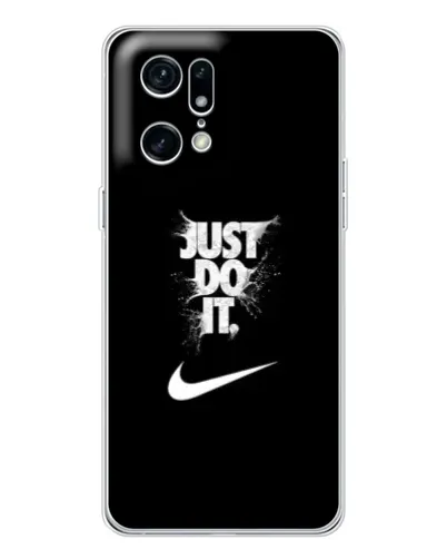 Чехол для HMD Fuse с картинкой «Текстовый принт Nike»