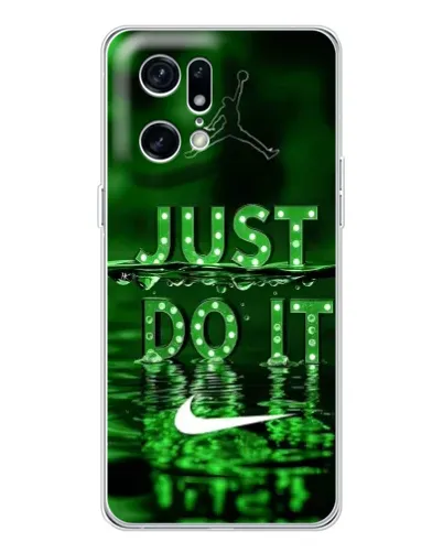 Чехол для HMD Fuse с картинкой «Зеленый неоновый Nike»