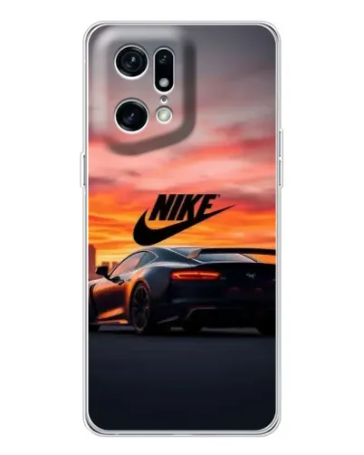 Чехол для HMD Fuse с картинкой «Nike и суперкар»