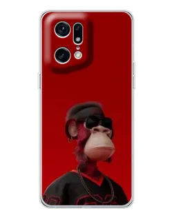 Чохол для HMD Fuse з картинкою «Bored Ape в червоному»