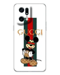 Чехол для HMD Fuse с картинкой «Микки Маус Gucci — полосы»