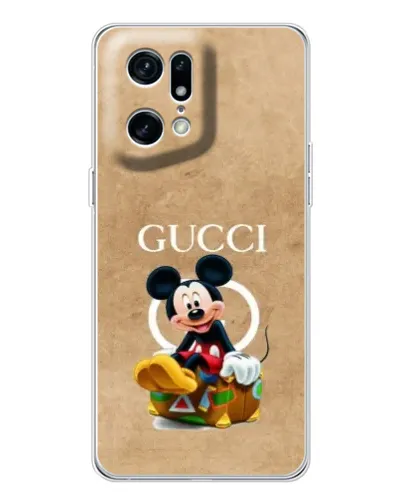 Чехол для HMD Fuse с картинкой «Микки Маус Gucci — крафт» Чехол для HMD Fuse с картинкой «Микки Маус Gucci — крафт»