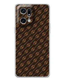 Чехол для HMD Fuse с картинкой «Gucci — золотые диагонали»