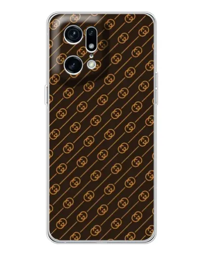 Чехол для HMD Fuse с картинкой «Gucci — золотые диагонали» Чехол для HMD Fuse с картинкой «Gucci — золотые диагонали»
