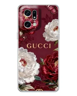 Чехол для HMD Fuse с картинкой «Gucci — бордовые розы»