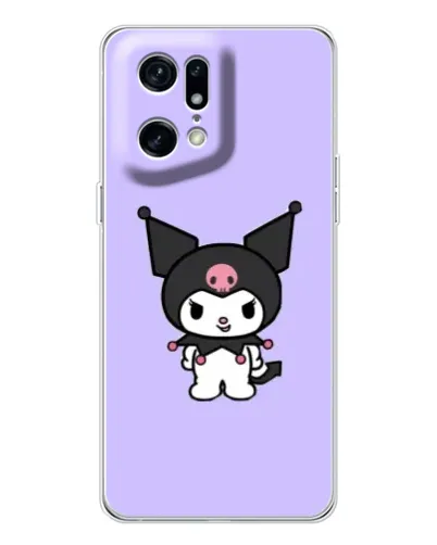 Чехол для HMD Fuse с картинкой «Kuromi — нежный фиолетовый»