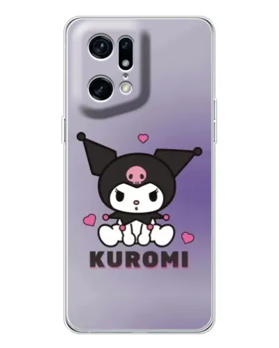 Чехол для HMD Fuse с картинкой «Kuromi — фиолетовый арт»