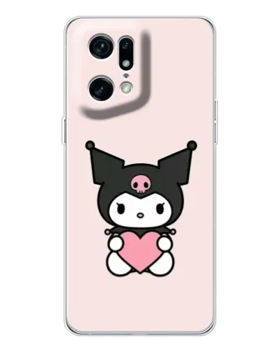 Чехол для HMD Fuse с картинкой «Kuromi и сердце»