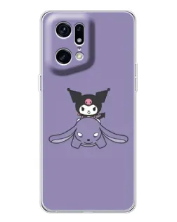Чехол для HMD Fuse с картинкой «Kuromi на лиловом фоне»