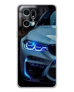 Чохол для HMD Fuse з картинкою «Погляд BMW з синіми фарами» Чохол для HMD Fuse з картинкою «Погляд BMW з синіми фарами»