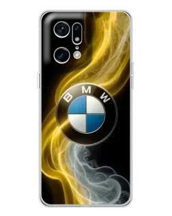 Чехол для HMD Fuse с картинкой «Золотистый дым BMW»