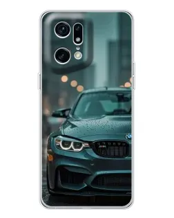 Чехол для HMD Fuse с картинкой «BMW в огнях города»