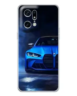 Чехол для HMD Fuse с картинкой «Голубая BMW M4»
