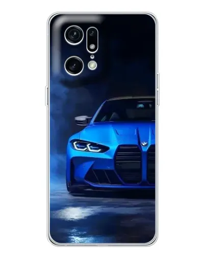 Чехол для HMD Fuse с картинкой «Голубая BMW M4» Чехол для HMD Fuse с картинкой «Голубая BMW M4»