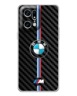 Чехол для HMD Fuse с картинкой «Эмблема BMW и карбон»