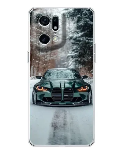 Чехол для HMD Fuse с картинкой «BMW в зимнем лесу» Чехол для HMD Fuse с картинкой «BMW в зимнем лесу»