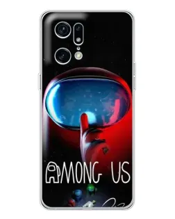 Чохол для HMD Fuse з картинкою «Червоний імпостер — макро»