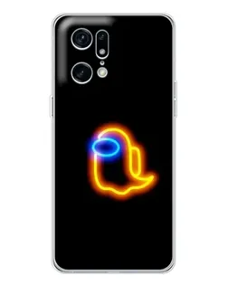 Чохол для HMD Fuse з картинкою «Among Us неонове сяйво»