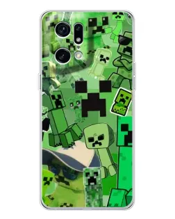 Чехол для HMD Fuse с картинкой «Криперы Minecraft»