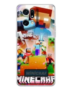 Чехол для HMD Fuse с картинкой «Minecraft герои игры»