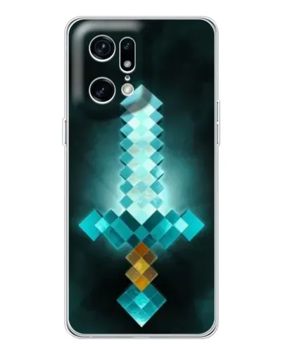 Чехол для HMD Fuse с картинкой «Алмазный меч неон» Чехол для HMD Fuse с картинкой «Алмазный меч неон»