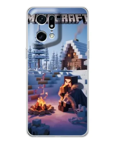 Чехол для HMD Fuse с картинкой «Зимний Minecraft» Чехол для HMD Fuse с картинкой «Зимний Minecraft»
