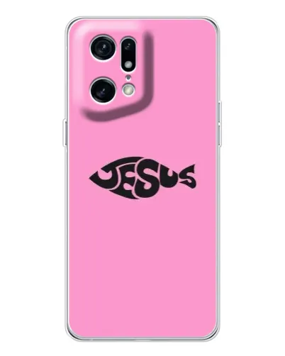 Чехол для HMD Fuse с картинкой «Розовый символ  Jesus»