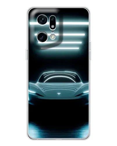 Чехол для HMD Fuse с картинкой «Tesla в неоне»