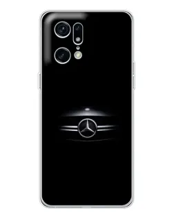 Чехол для HMD Fuse с картинкой «Mercedes — абстрактные линии»