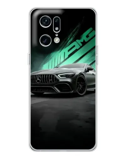Чехол для HMD Fuse с картинкой «Темный Mercedes AMG» Чехол для HMD Fuse с картинкой «Темный Mercedes AMG»