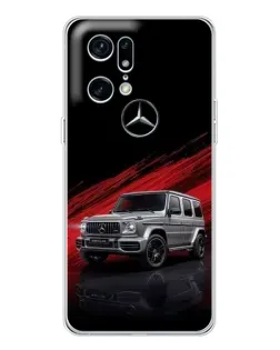 Чехол для HMD Fuse с картинкой «Mercedes G-Class красный»