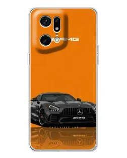 Чехол для HMD Fuse с картинкой «Оранжевый Mercedes AMG»