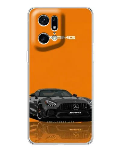 Чехол для HMD Fuse с картинкой «Оранжевый Mercedes AMG» Чехол для HMD Fuse с картинкой «Оранжевый Mercedes AMG»