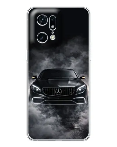 Чехол для HMD Fuse с картинкой «Mercedes в дыму» Чехол для HMD Fuse с картинкой «Mercedes в дыму»