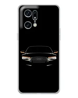 Чехол для HMD Fuse с картинкой «Audi — ночной контур»