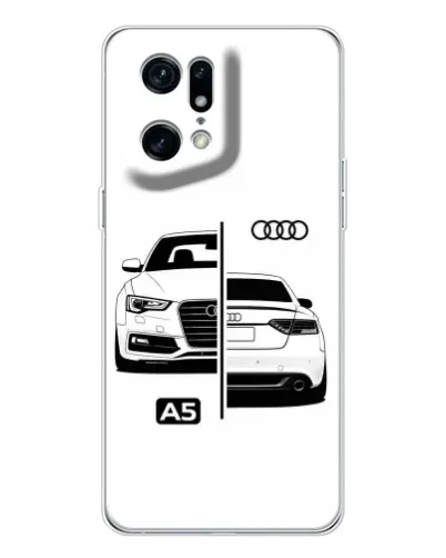 Чехол для HMD Fuse с картинкой «Audi — контрастный дизайн»