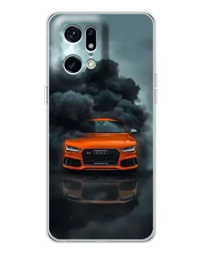 Чехол для HMD Fuse с картинкой «Audi в облаках дыма»