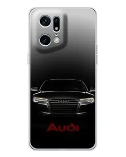 Чехол для HMD Fuse с картинкой «Audi — градиентный контур»