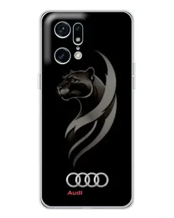 Чехол для HMD Fuse с картинкой «Графика — пантера и Audi»