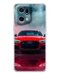 Чехол для HMD Fuse с картинкой «Audi RS — красный стиль»