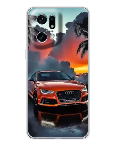 Чехол для HMD Fuse с картинкой «Audi — закат»